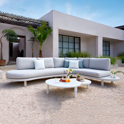 Flow 4 Seater Aluminium Outdoor Lounge