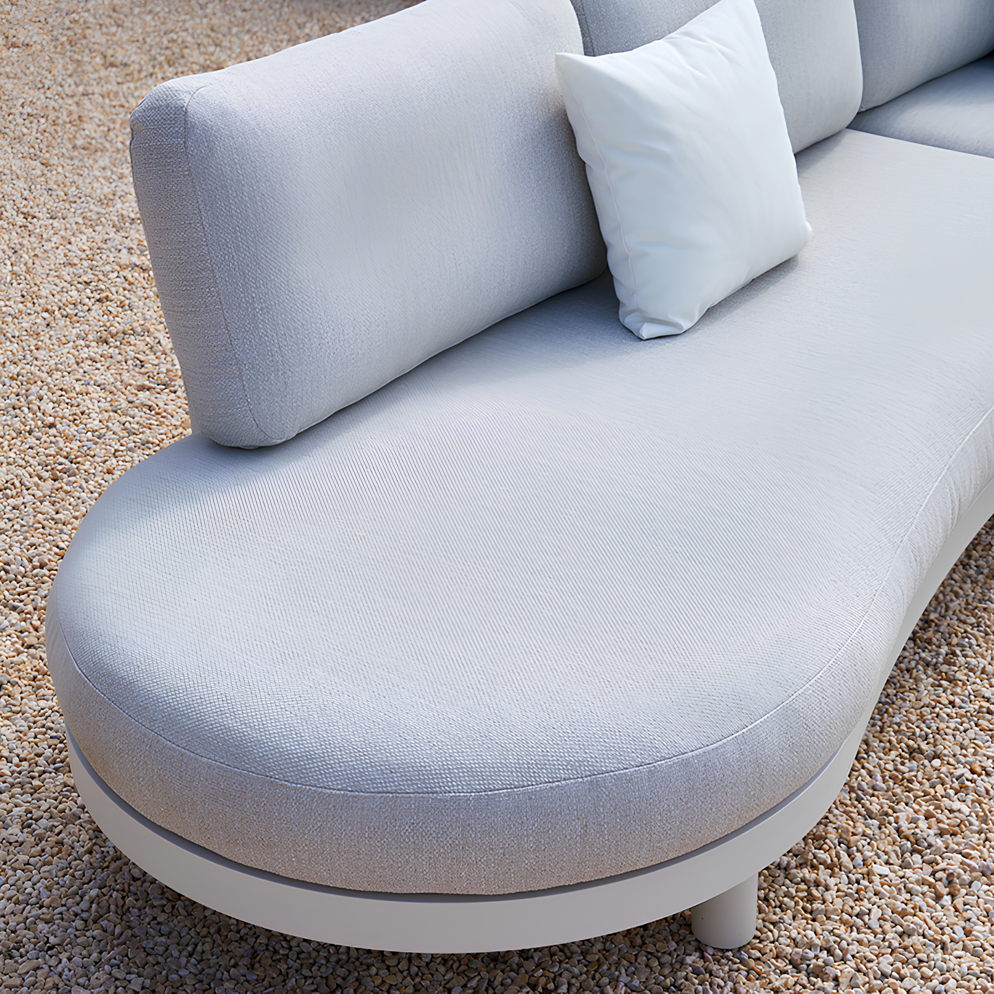 Flow 4 Seater Aluminium Outdoor Lounge