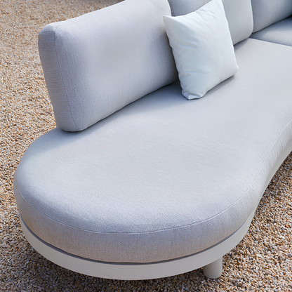 Flow 4 Seater Aluminium Outdoor Lounge