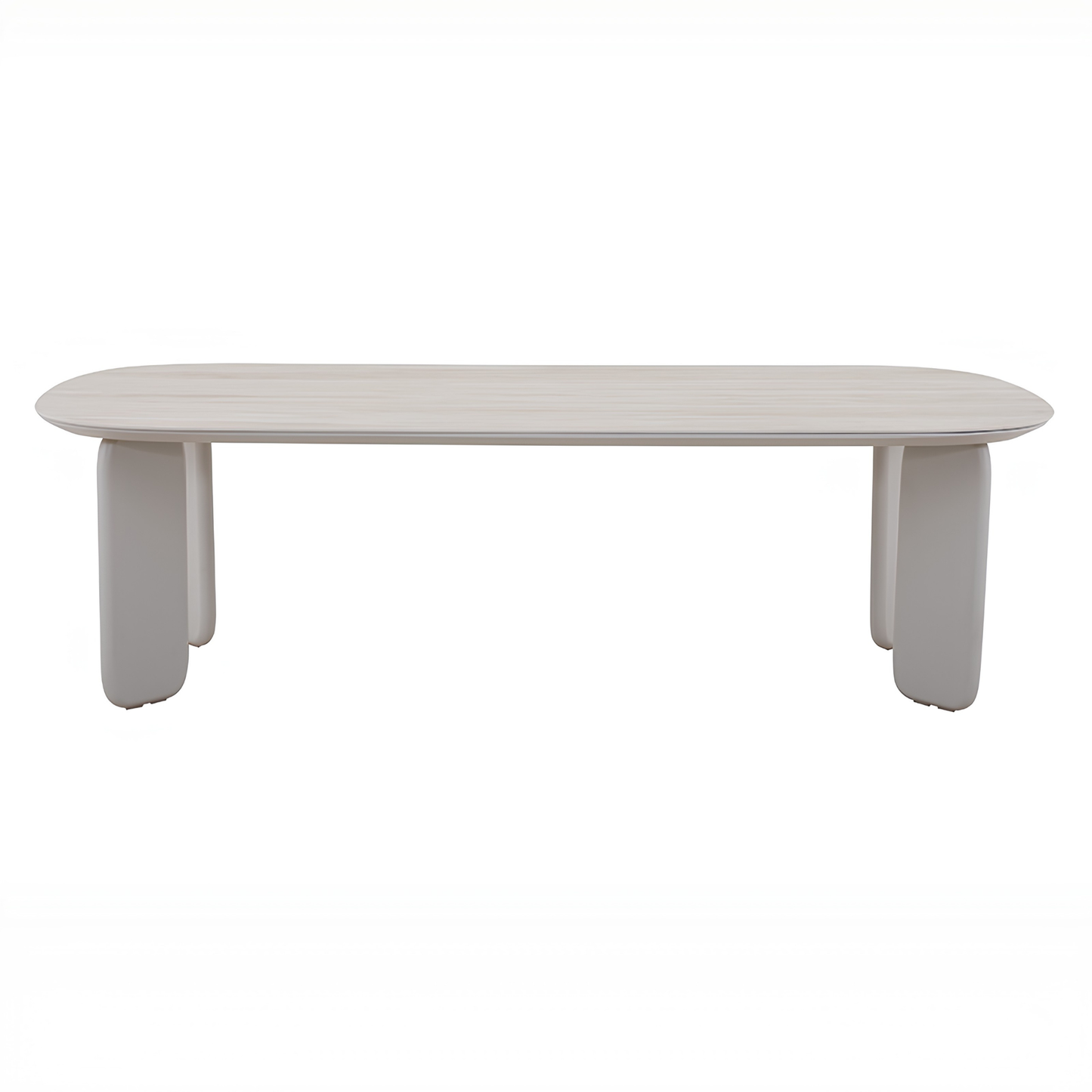 Vento Outdoor Aluminium Dining Table 250 cm with 6 Chairs