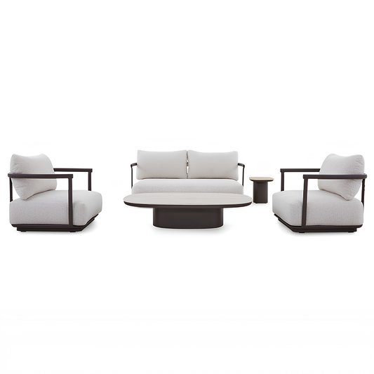 Cocoon 4 Seater Aluminium Outdoor Lounge