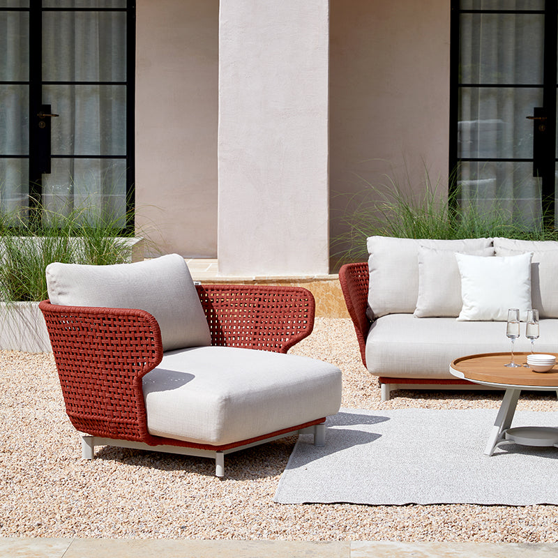 Alma 7 Seater Outdoor Rope Lounge