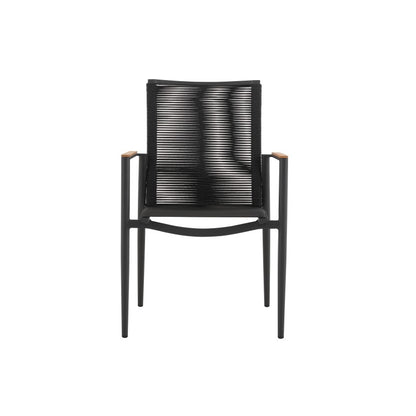 Fano Outdoor Rope Dining Chair with Arm