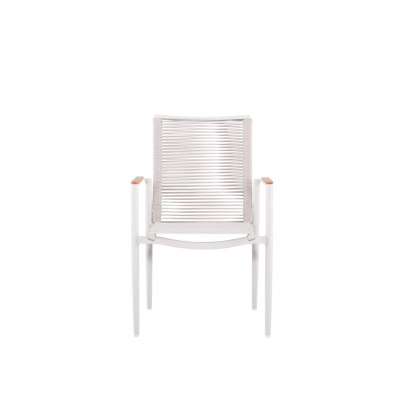 Fano Outdoor Rope Dining Chair with Arm