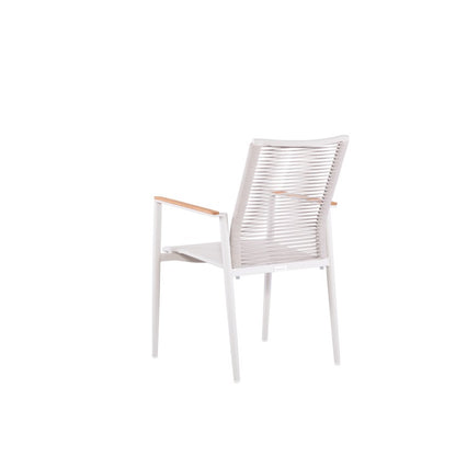 Fano Outdoor Rope Dining Chair with Arm