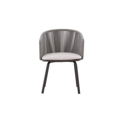 La Tour Outdoor Rope Dining Chair with Arm