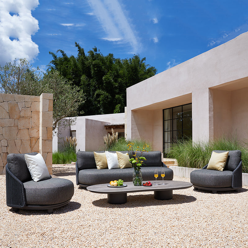 Orbit 5 Seater Outdoor Rope Lounge