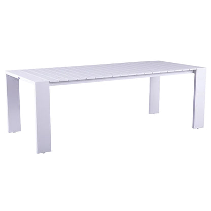 Sunrise Outdoor Aluminium Dining Table 220 cm with 6 Chairs